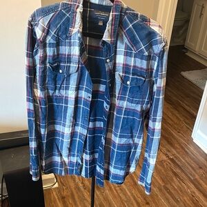 Lucky Brand Multicolor Plaid Flannel